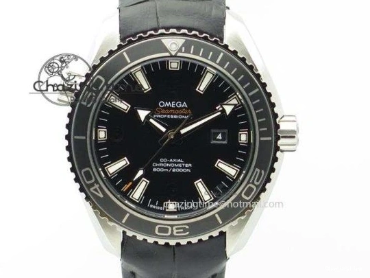 0401 De Ville Hour Vision Co-Axial 41mm SS V6F Best Edition Black Dial On SS Bracelet A BestValue 8277